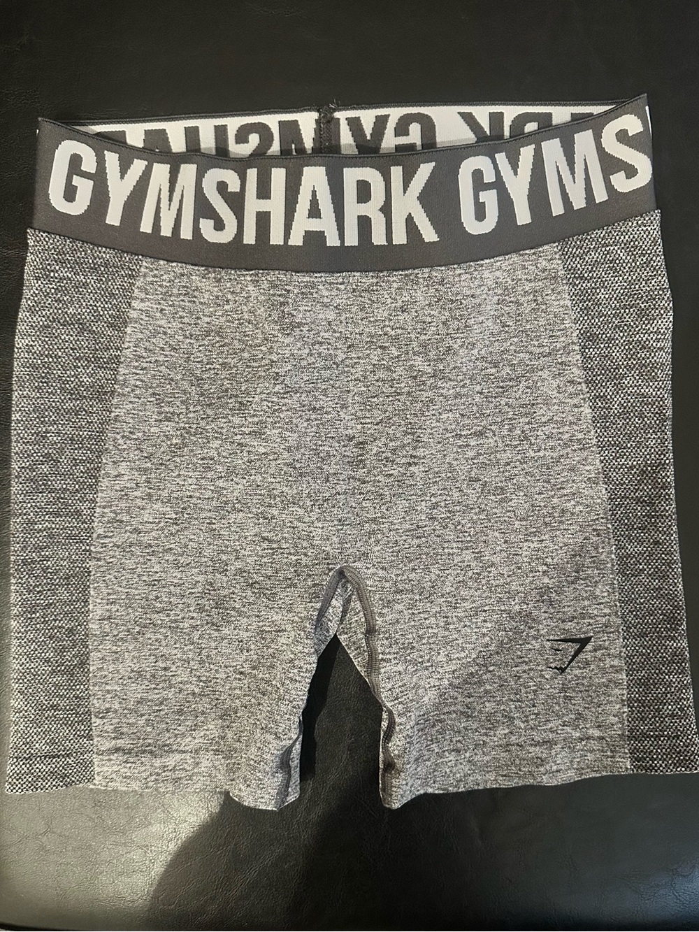 Gymshark Gray & Black Seamless Women’s Training Shorts
